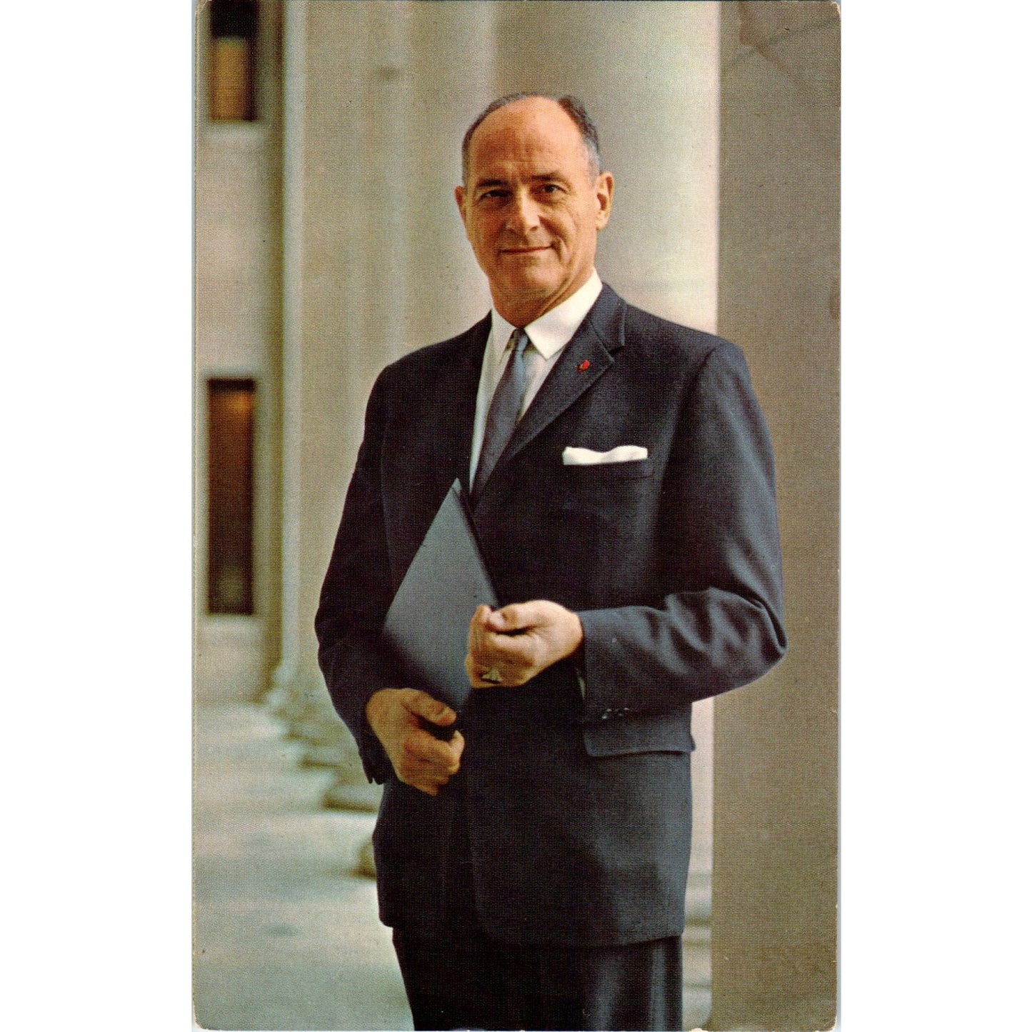 Vtg Political Card - Re-Elect Albert D. Rosellini For Governor of Washington PV1