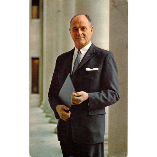 Vtg Political Card - Re-Elect Albert D. Rosellini For Governor of Washington PV1