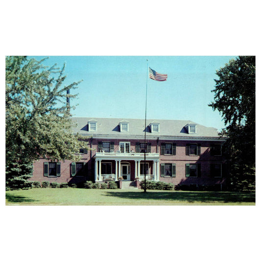 Vintage Postcard - Fontenelle Blvd Home Omaha Nebraska AD9