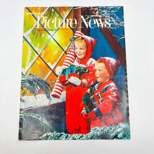 1950s Sinclair Gas Newsletter Picture News Christmas Edition Vol 21 No 10  TE3