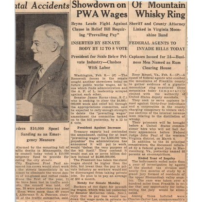 1935 Minneapolis Journal Newspaper Ad Home Trade Shoe Store Women's Shoes FL5-5
