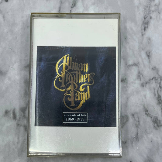Allman Brothers Band A Decade of Hits 69-79 Cassette Tape￼ TJ5-73