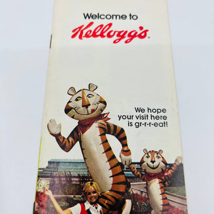 1975 Kellogg’s Battle Creek MI Tourist Brochure Tony Tiger SC1