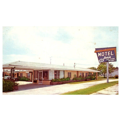 Vintage Postcard - Avon Motel Avon Park FL K.L. & Gussie Massey TJ6-1