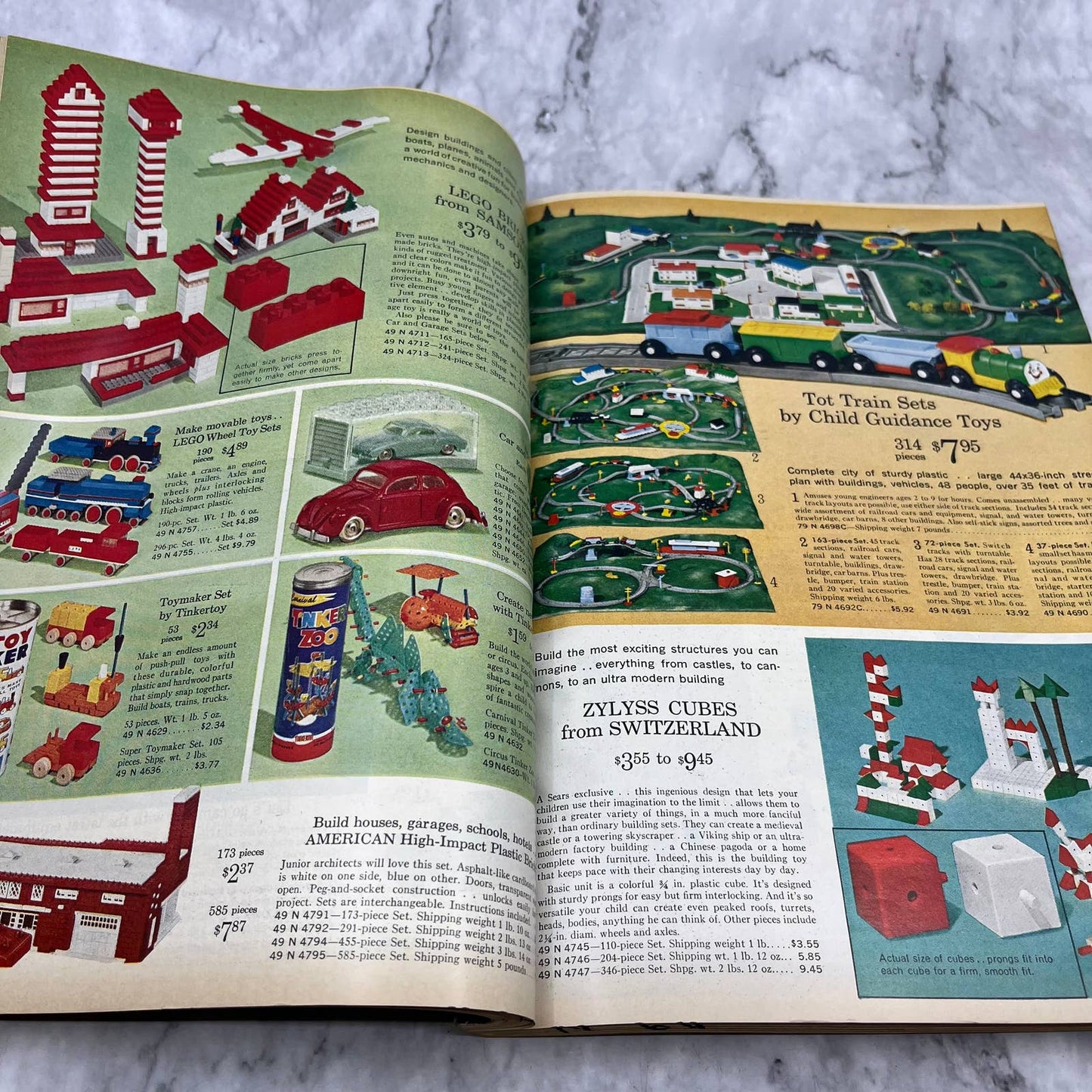 1964 Sears Christmas Wish Book Catalog - Great Vintage Toys & Gifts S3