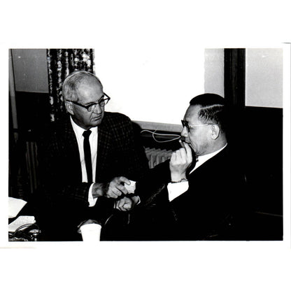 Shu-Kai Chow Chinese Ambassador Interview WNAX 1966 Original Photo 5x7 TK1-P5