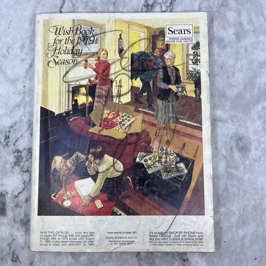 1979 Sears Christmas Wish Book Catalog Star Wars,Dolls,Toys,Disco,Fashion S3-2