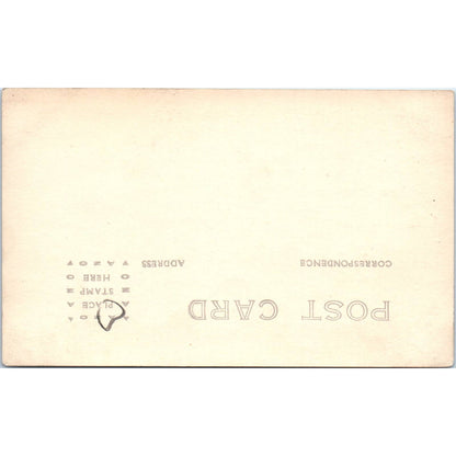 Antique Postcard RPPC Sailboat c1910 SE8