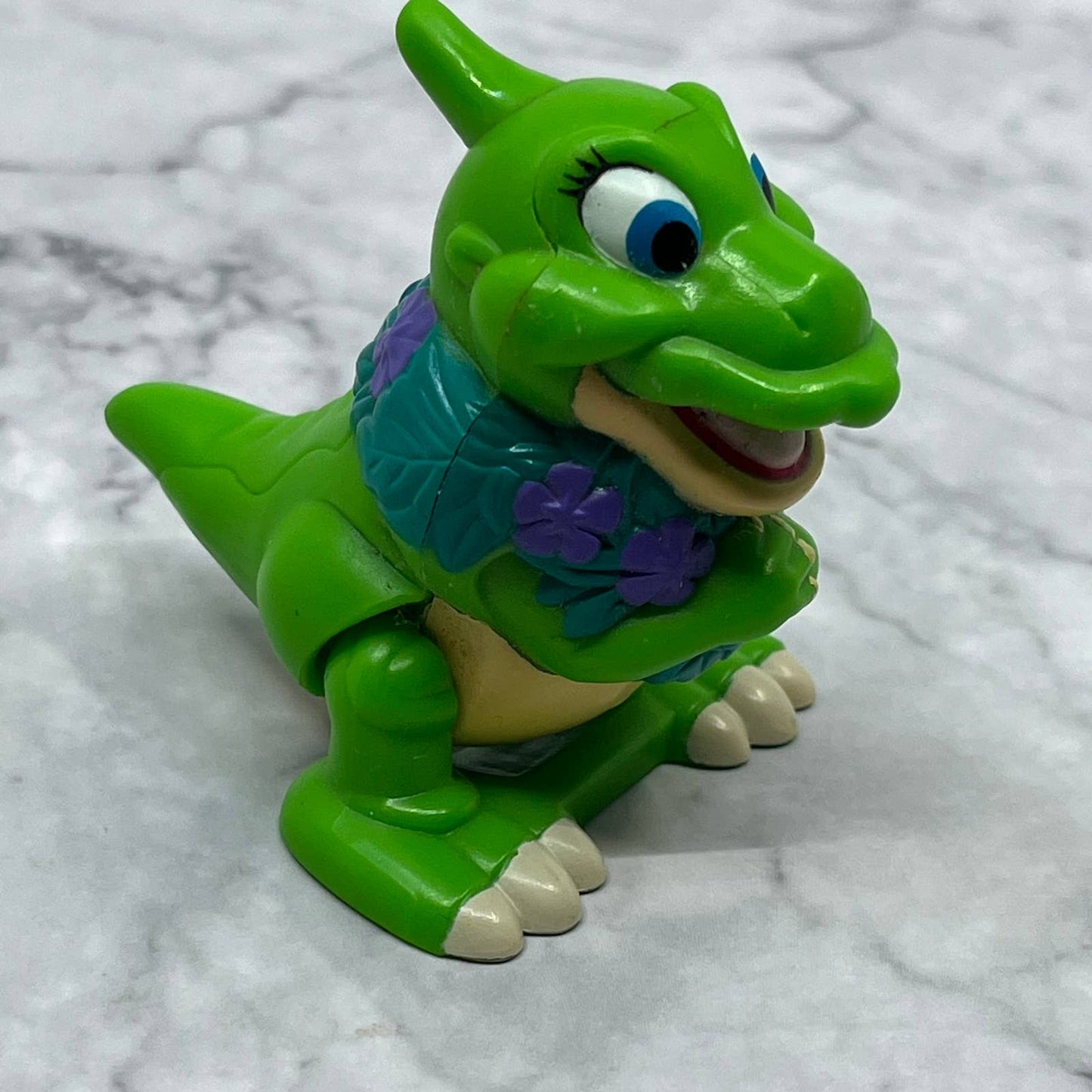 Vintage 1997 Land Before Time Ducky Wind Up Flip Burger King Kids Club Toy TE2