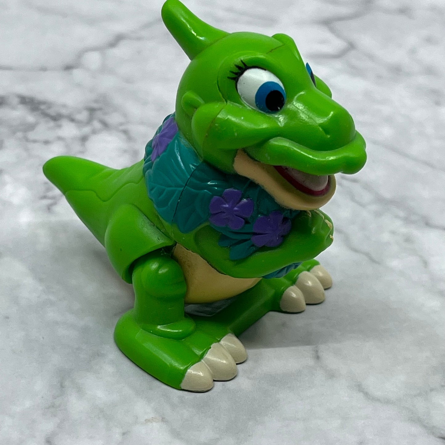 Vintage 1997 Land Before Time Ducky Wind Up Flip Burger King Kids Club Toy TK3