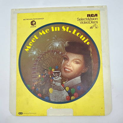 Meet Me in St. Louis Judy Garland RCA SelectaVision - CED VideoDisc TG2