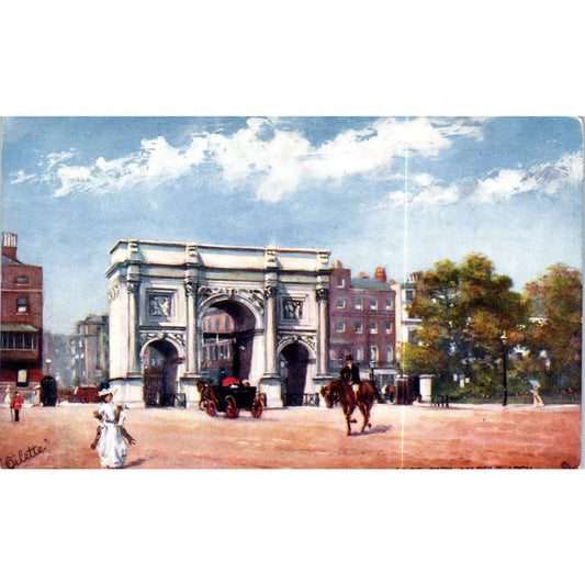 Hyde Park Marble Arch Raphael Tuck Oilette Original Postcard TK1-P17