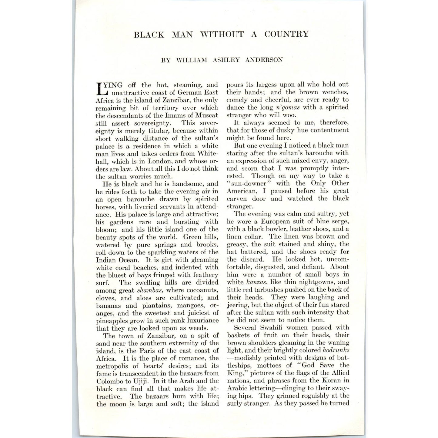 c1920 Harper's Print Lithograph - The Woman With a Parrot Edward Manet SF3-1