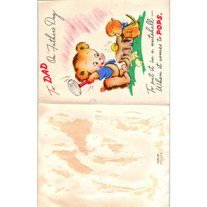 1947 Father's Day Card - To Dad, You're Tops SF2