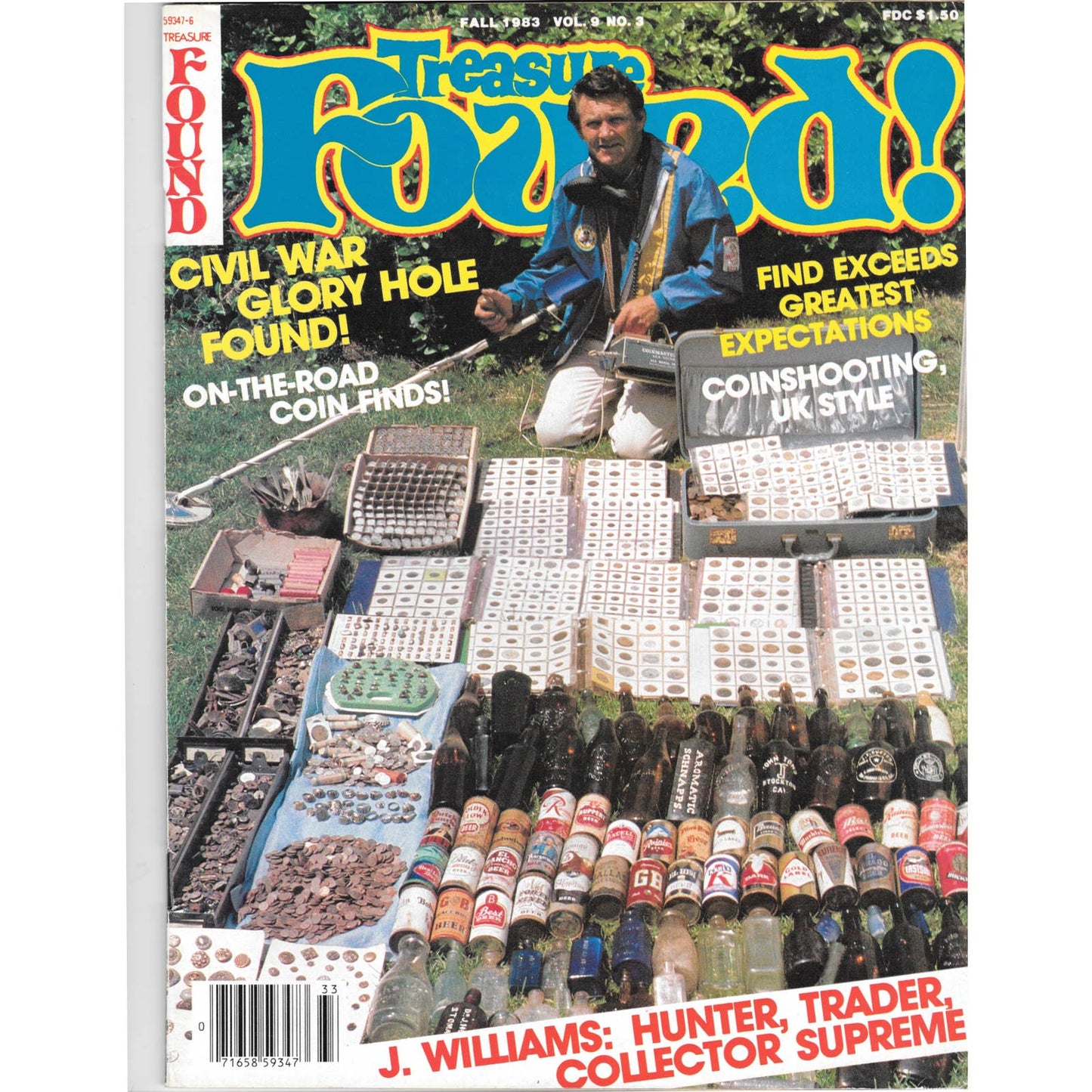 Treasure Found! Magazine 1983 Fall Metal Detecting Gold Diamonds M2