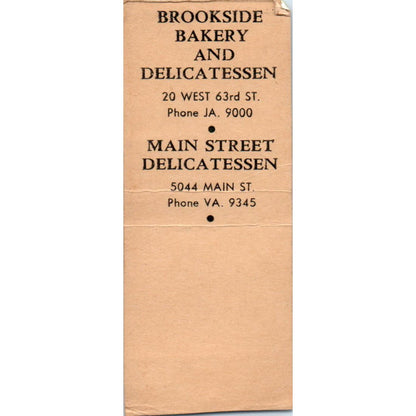 Pittell & Neuman's Restaurant Kansas City MO Advertising Matchbook Cover SA9-M2