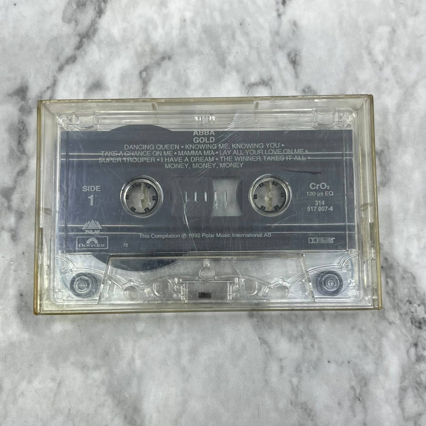 ABBA - Gold Cassette Tape No Jacket TJ6-76