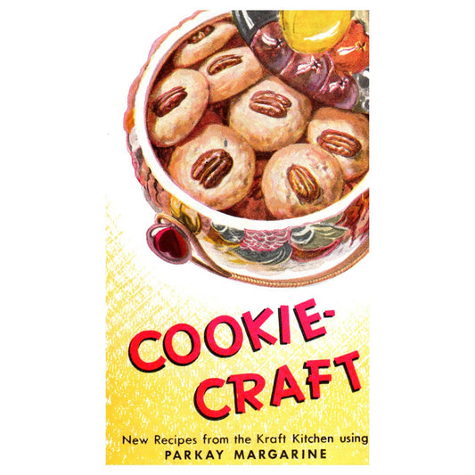 1950s Cookie-Craft Kraft Recipe Booklet Using Parkay Margarine SE4