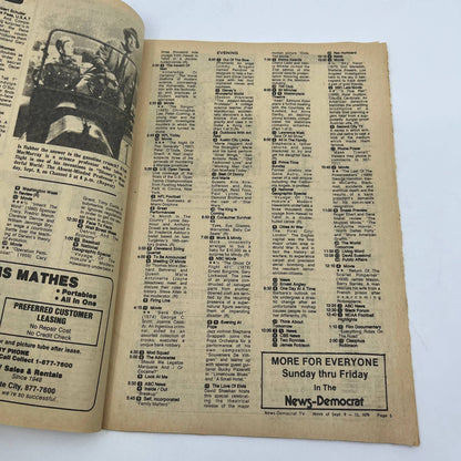 1979 Sep 9 Bellville IL News-Democrat TV Listings Can You Hear the Laughter? TG6