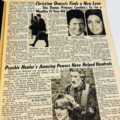 National Enquirer 1981 Dallas Porcupine Man Princess Caroline Giraffes FL2