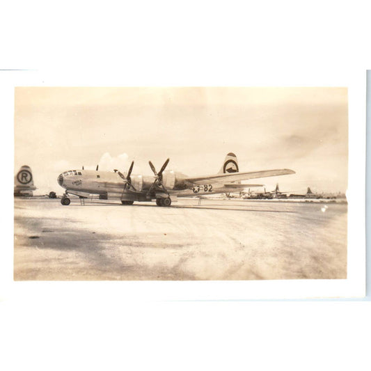 Vintage WWII Photograph of the Enola Gay B-29 Superfortress Bomber EA3-2