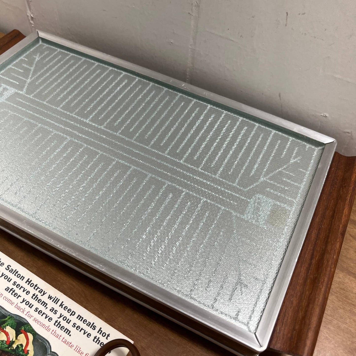 1960s Salton Hotray Automatic Food Warmer H-110  w/ INSERTS Tested Works TG9