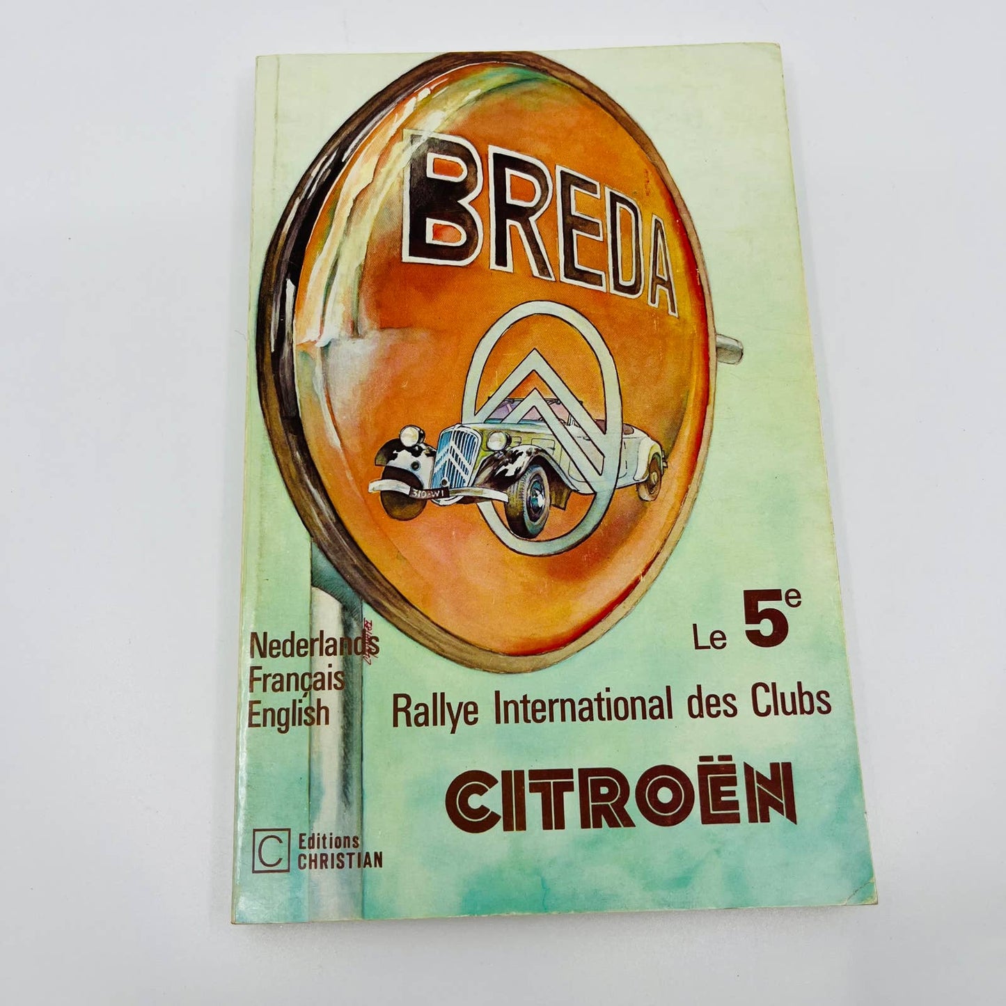 le 5e Rallye international des clubs Citroën nederlands, français, english BA1