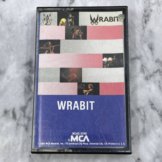 WRABIT self titled CASSETTE 1981 Cassette Tape TJ4-29