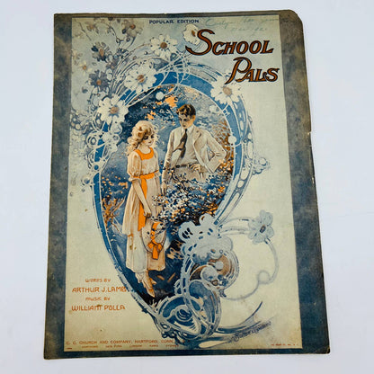 1920 School Pals Arthur Lamb William Polla Sheet Music