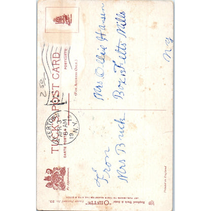 Easter - Hope Angel 1915 Raphael Tuck Oilette Original Postcard P3-2