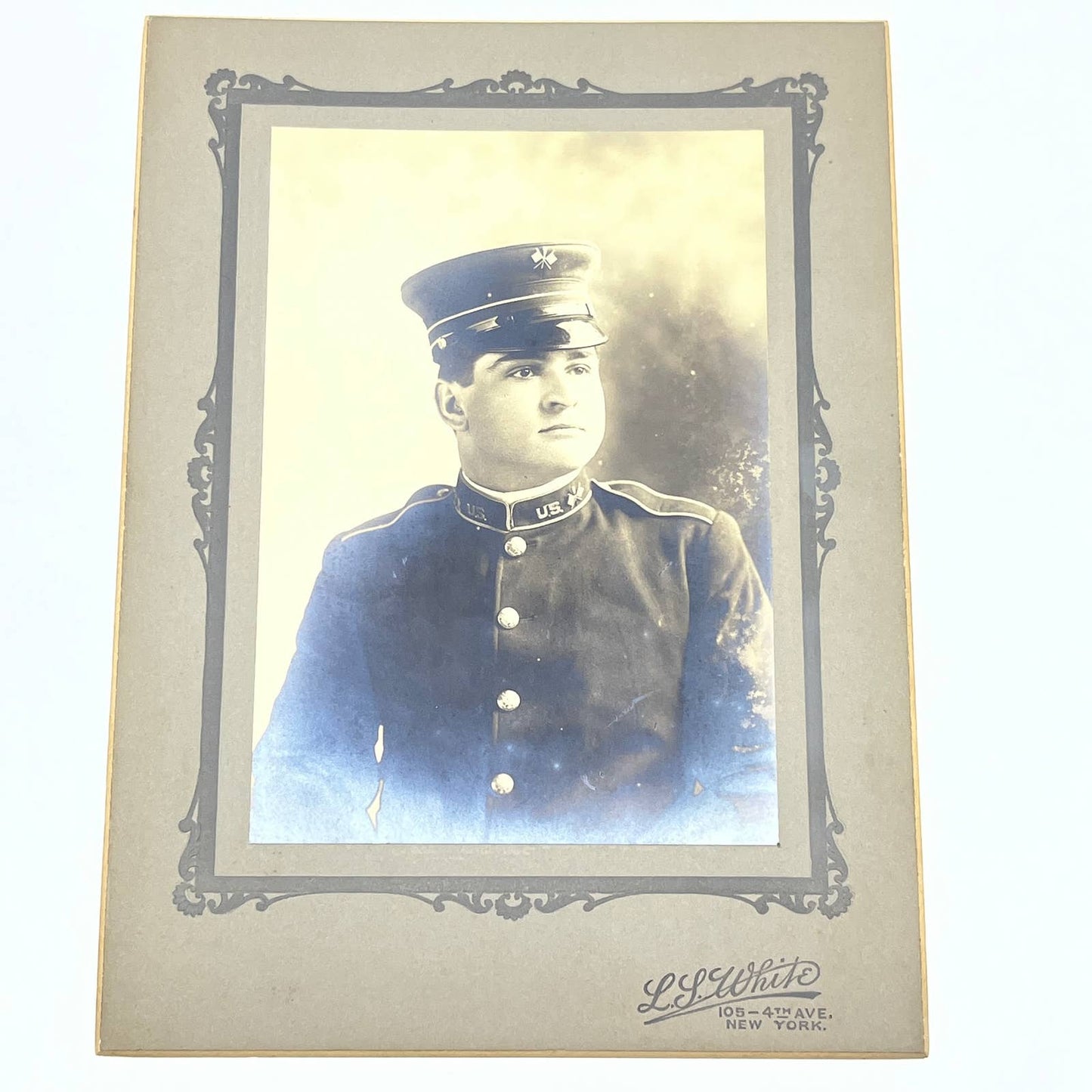 c1900 Philippine-American War US Army Signal Corps Portrait CDV Photo 6x8” TF5