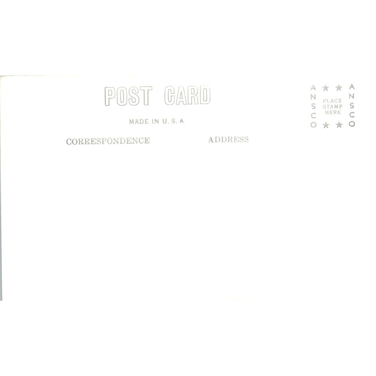 Vintage Postcard Cooks Cabin, Mt. Spokane Washington TD9-W2