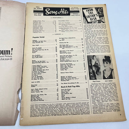 Song Hits Magazine Dec 1960 Bobby Darin Larry Verne TC6