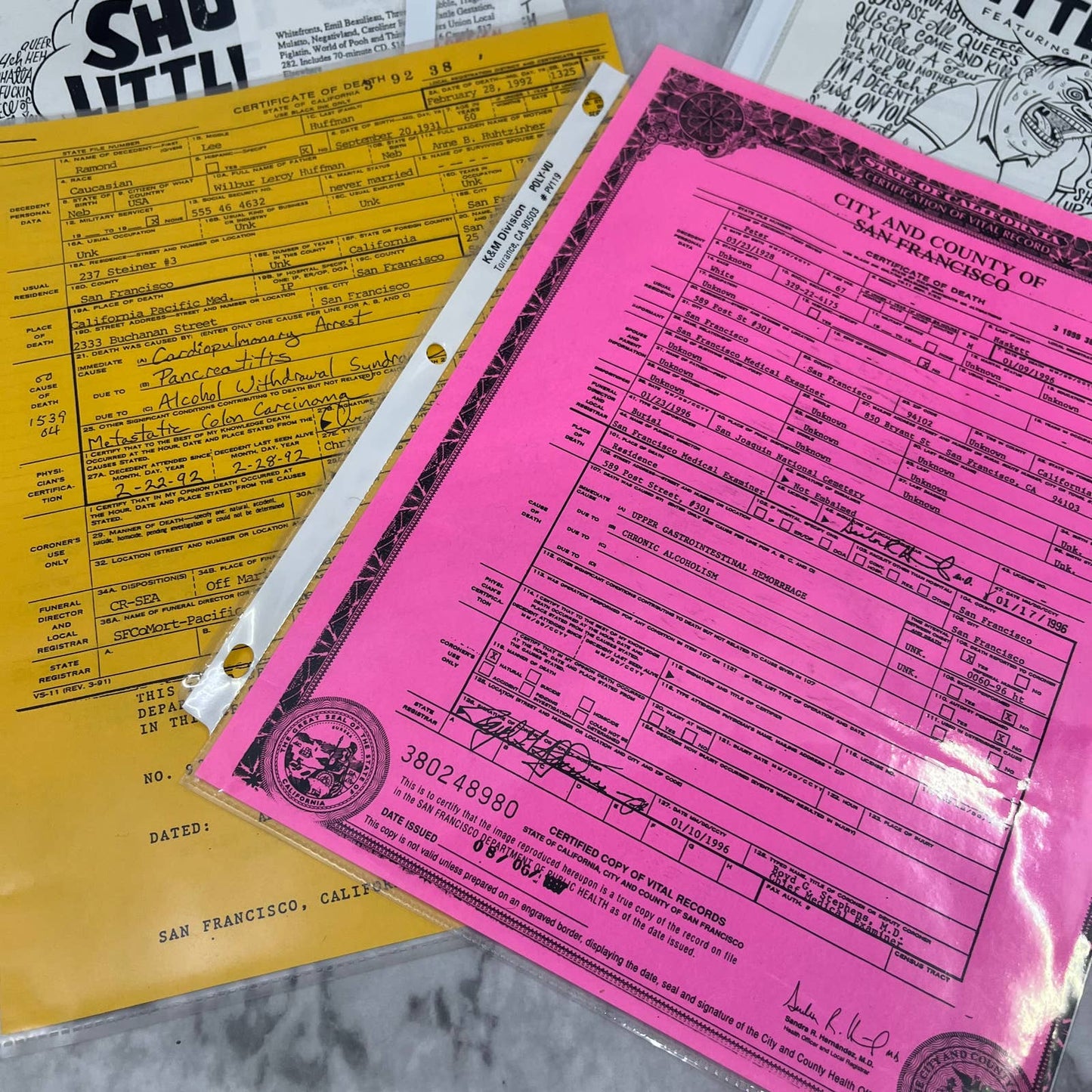 Vintage “Shut Up Little Man” Fan Ephemera Collection FL5