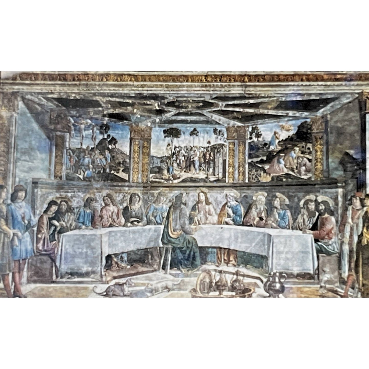 1960s Sistine Chapel Views Lot of 16 Ektachrome 2x2 Travel Slides TK2-S-4