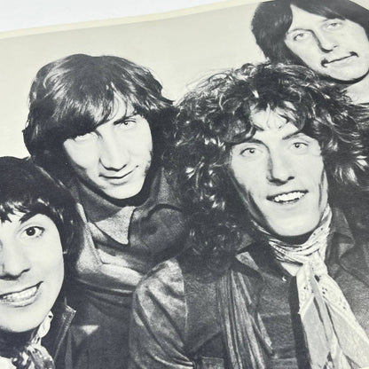 Vintage The Who Rock Band Head Shot Portrait Black & White 8x10 AB4-10