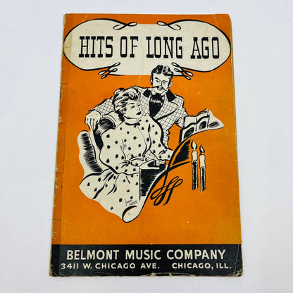 1937 Hits of Long Ago Sheet Music Book Belmont Music M1