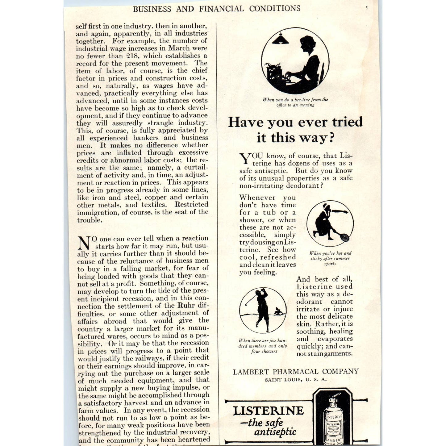 c1920 Harper's Magazine Ad - Hupmobile Motor Cars TF6-1