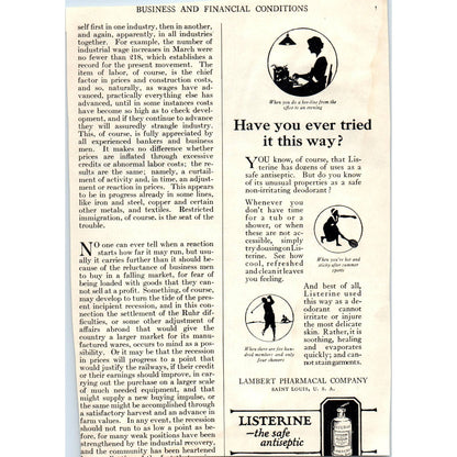 c1920 Harper's Magazine Ad - Hupmobile Motor Cars TF6-1