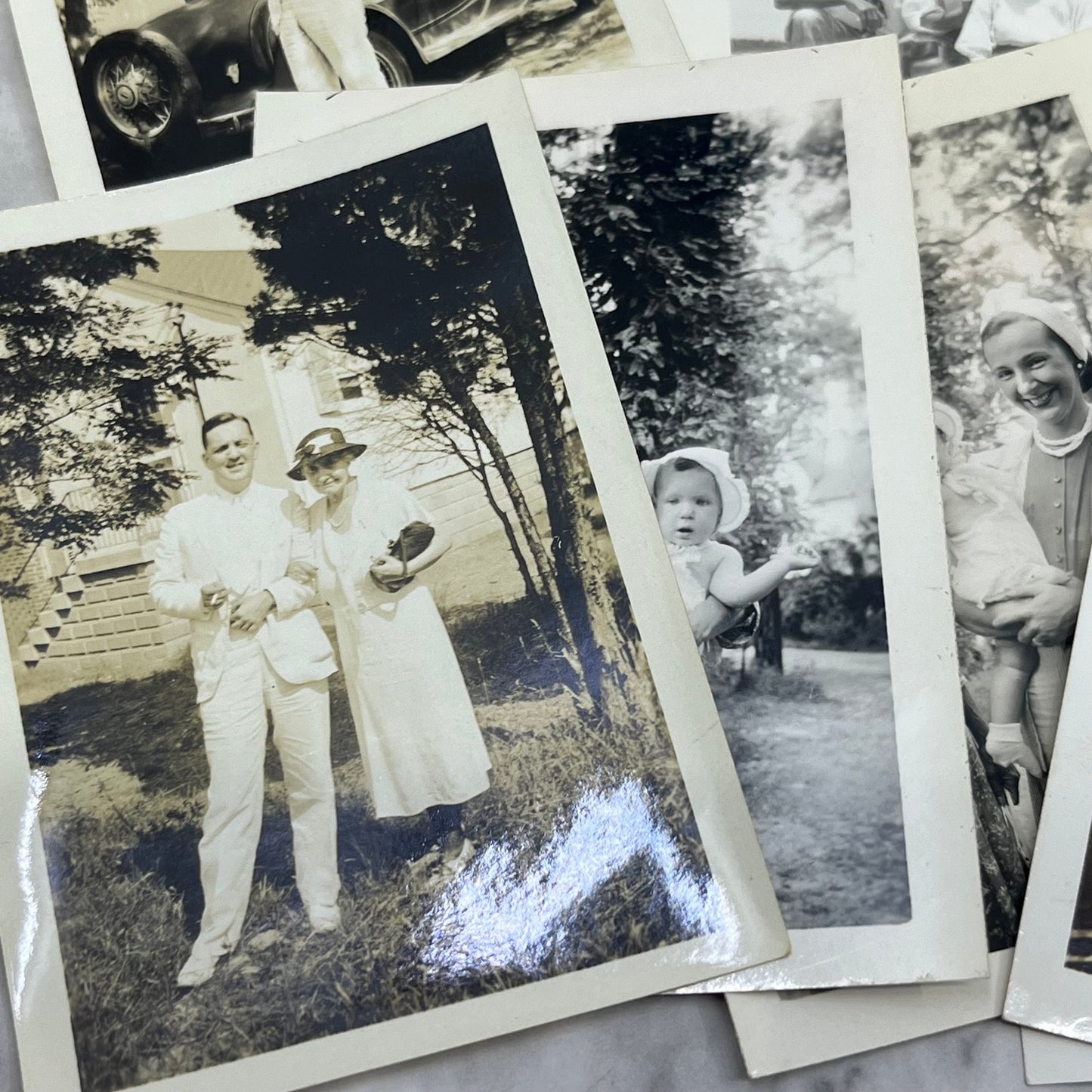 c1940 Photos VA Vacation Hollis & Margaret Mills, Roscoe & Myrtle Wright P4-10