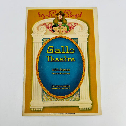 1928 Gallo Theatre American Opera Co. FAUST Program TD6