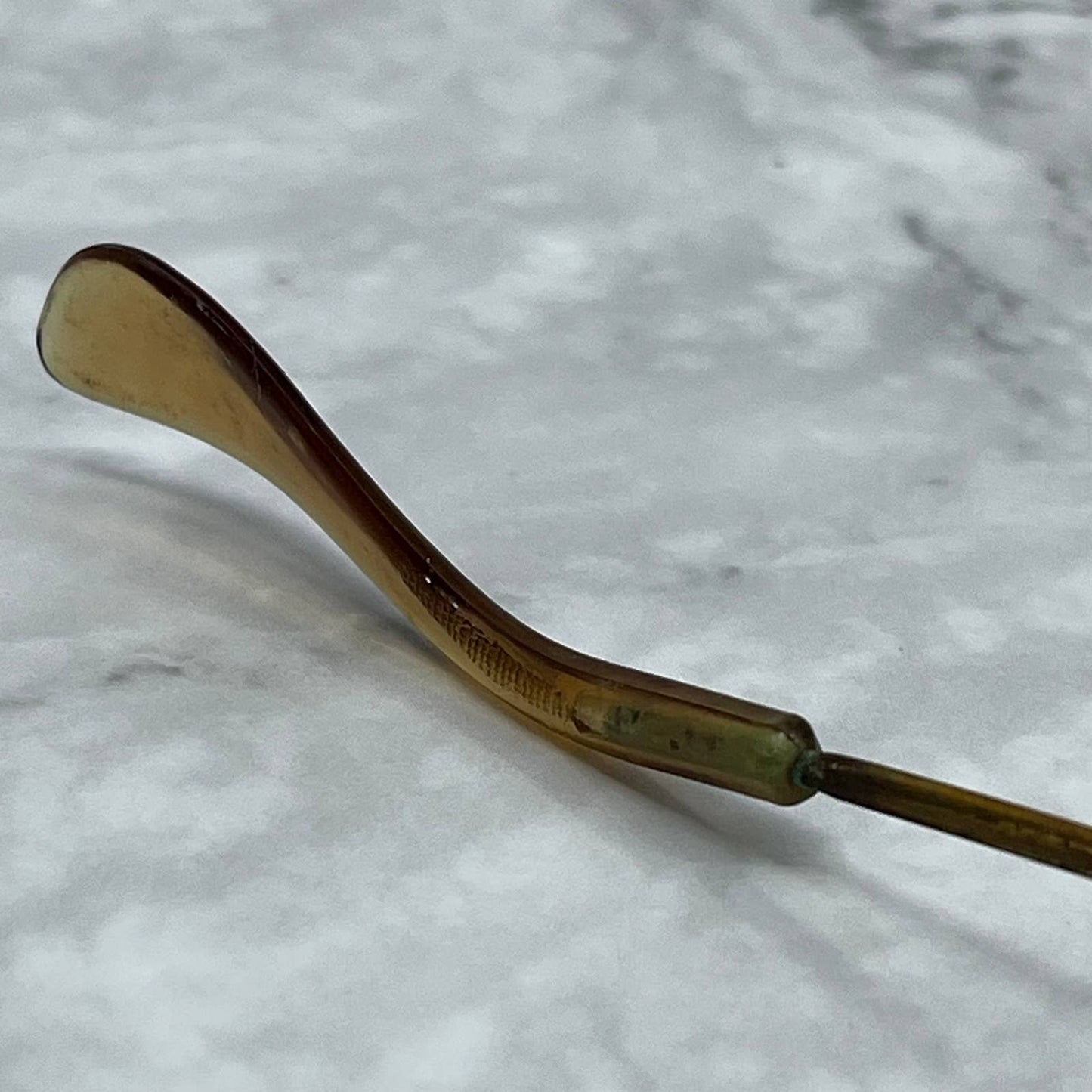 Vintage Solid Brass Aviator Sunglasses 5” TA9