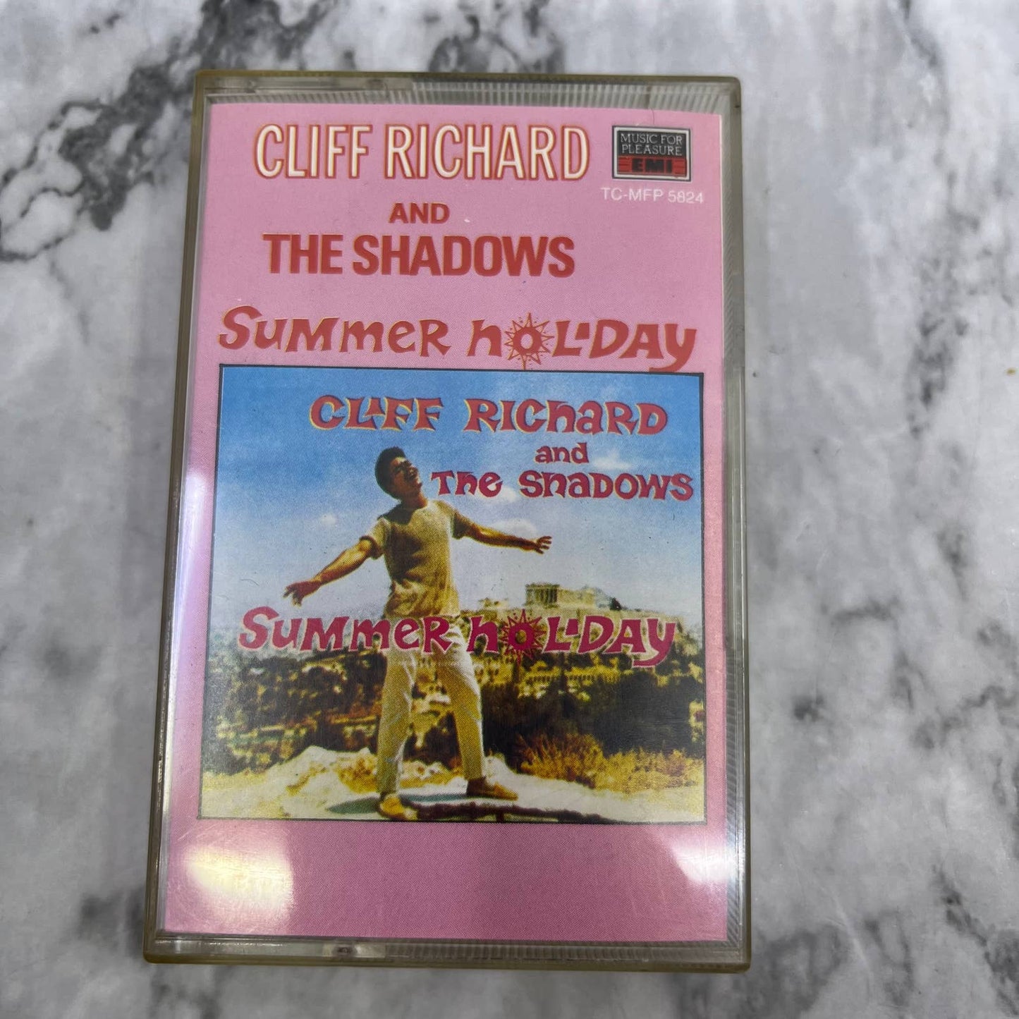 Cliff Richard and the Shadows - Summer Holiday - Cassette Tape TD8-70