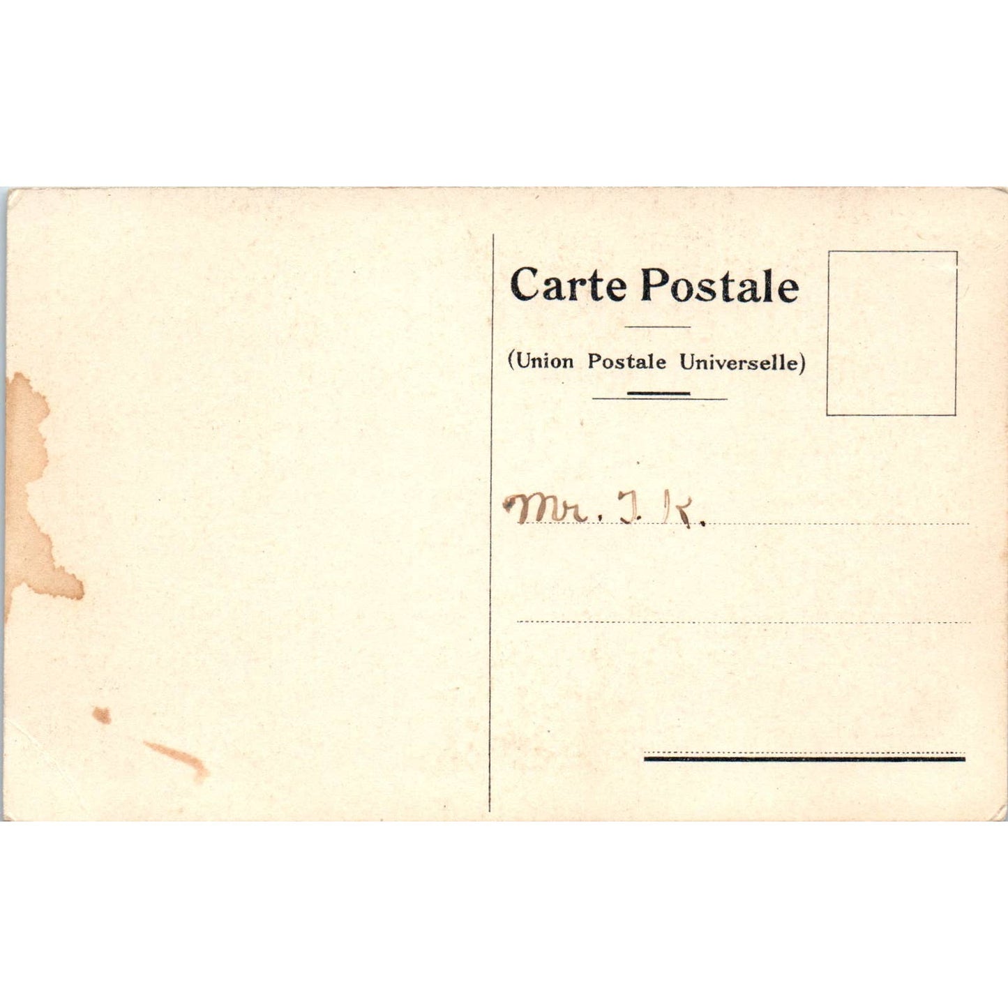 Holland-America Line TSS New Amsterdam Steamship - Original Postcard TJ9-P1