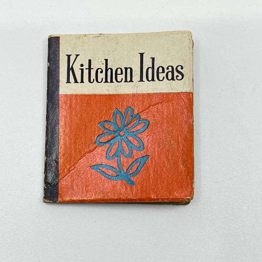 Vintage Kitchen Ideas Book Dollhouse Accessory Barbie Tammy SD4