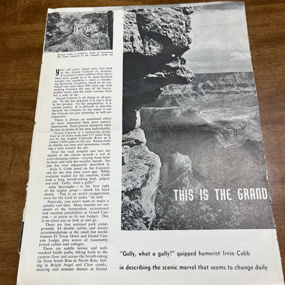 1959 St. Lawrence River Seaway Magazine Article 2 Pages New York NY A4