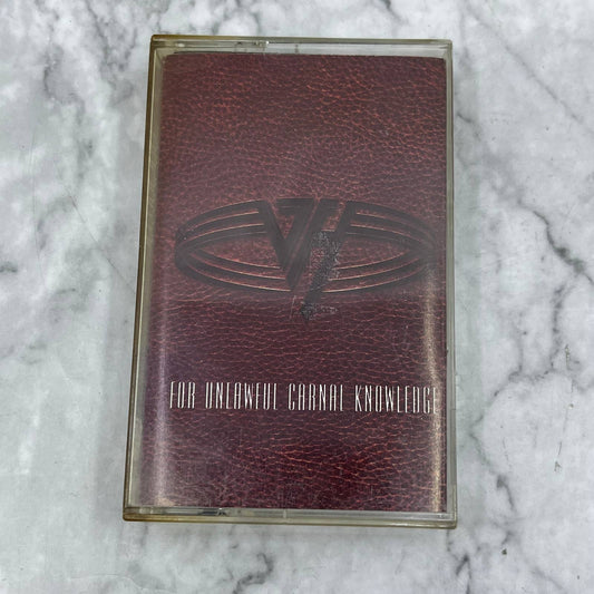 Van Halen For Unlawful Carnal Knowledge 1991 Cassette Tape TB5-13