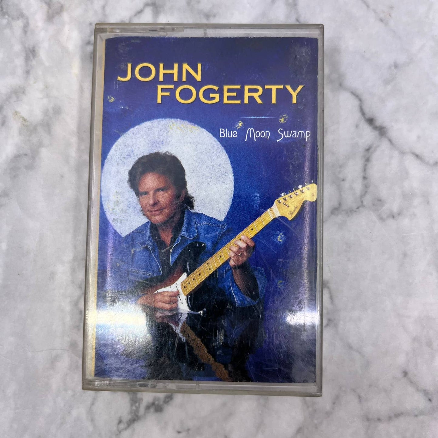 JOHN FOGERTY BLUE MOON SWAMP Cassette Tape 1997 Rock TI8-3