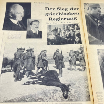 WWII Berliner Illustrated Newspaper Mar 21 1935 General Goering Wedding FL3