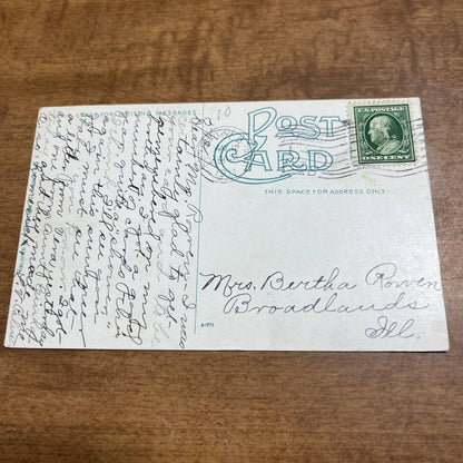 Antique 1911 Postcard Firing The 12 Inch Mortar at Fort Pickens Pensacola FL PA1